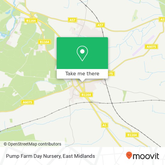 Pump Farm Day Nursery map
