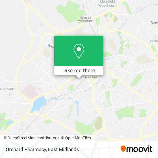 Orchard Pharmacy map