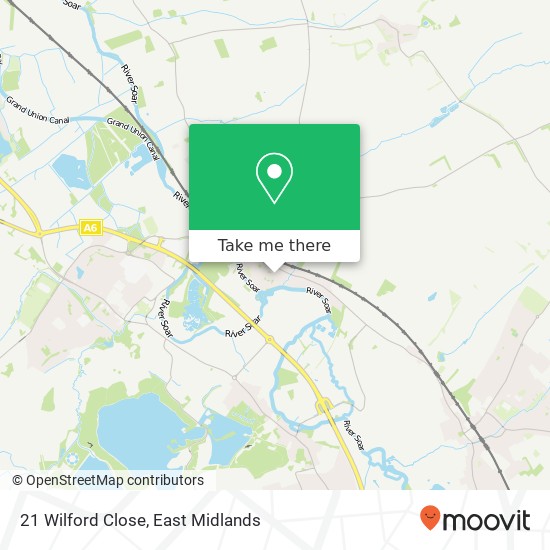 21 Wilford Close map