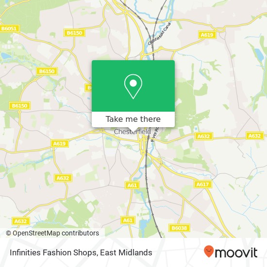Infinities Fashion Shops map