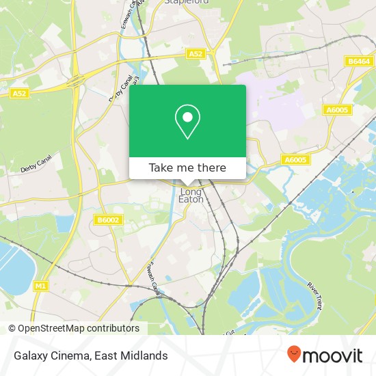 Galaxy Cinema map