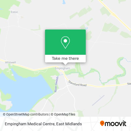 Empingham Medical Centre map