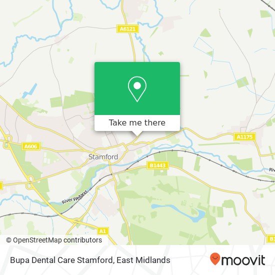 Bupa Dental Care Stamford map