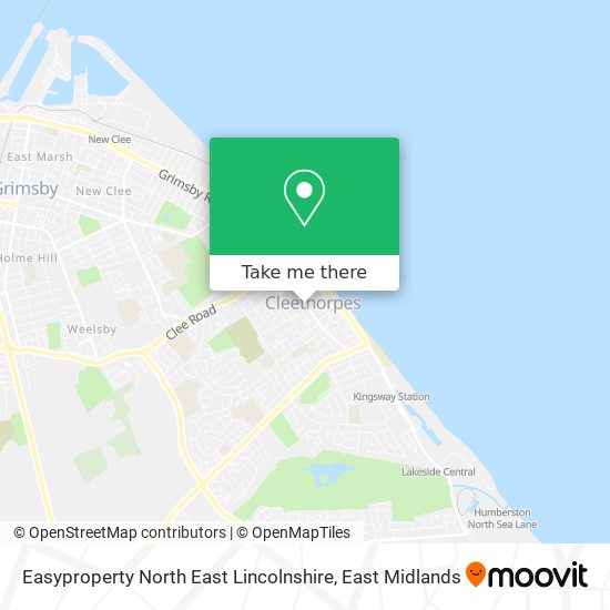 Easyproperty North East Lincolnshire map