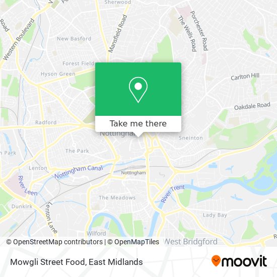 Mowgli Street Food map
