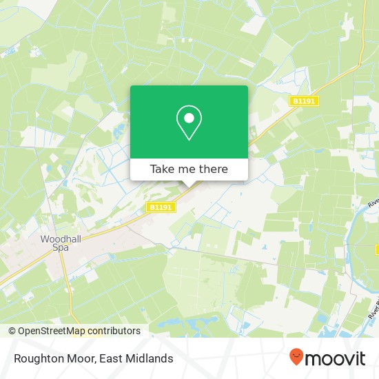 Roughton Moor map