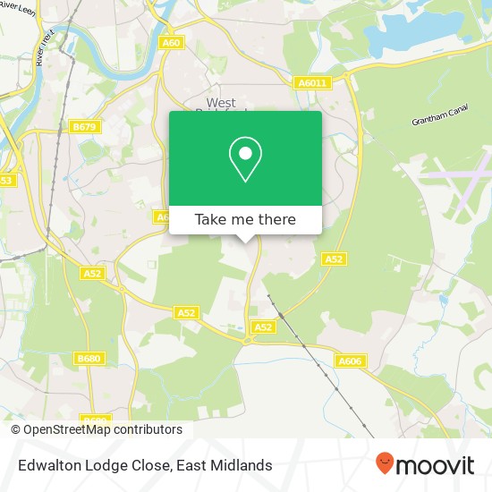 Edwalton Lodge Close map