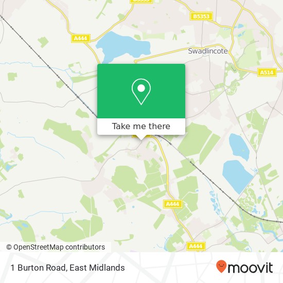 1 Burton Road map