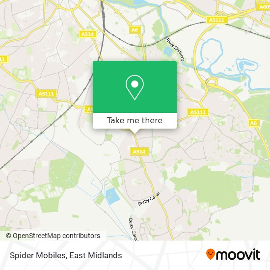 Spider Mobiles map
