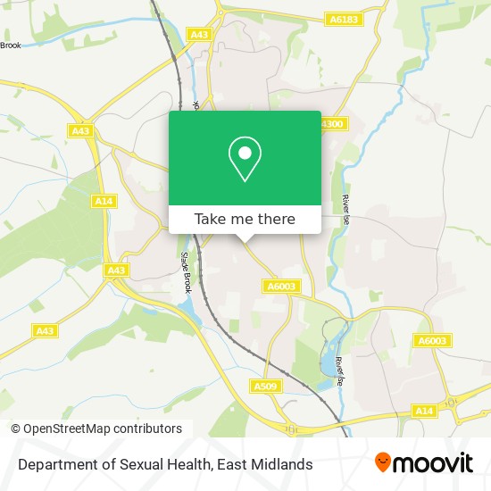 Department of Sexual Health map