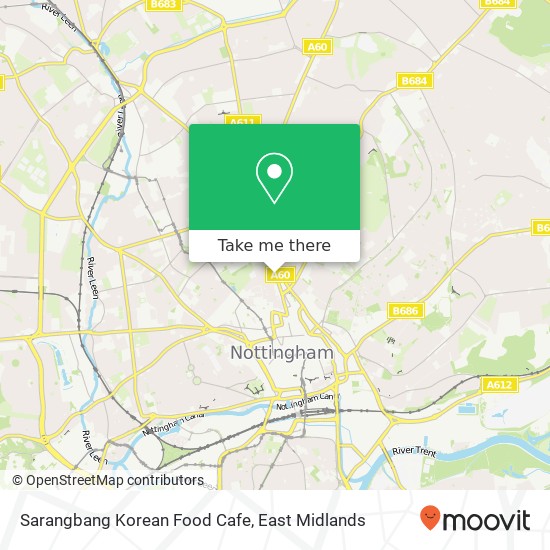 Sarangbang Korean Food Cafe map