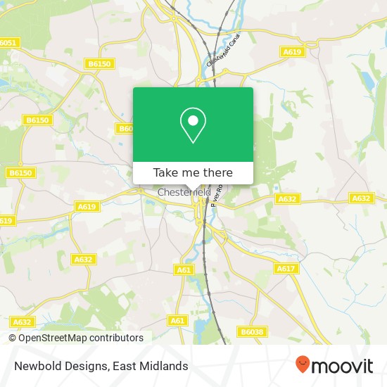 Newbold Designs map