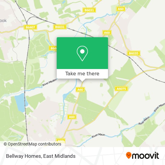 Bellway Homes map
