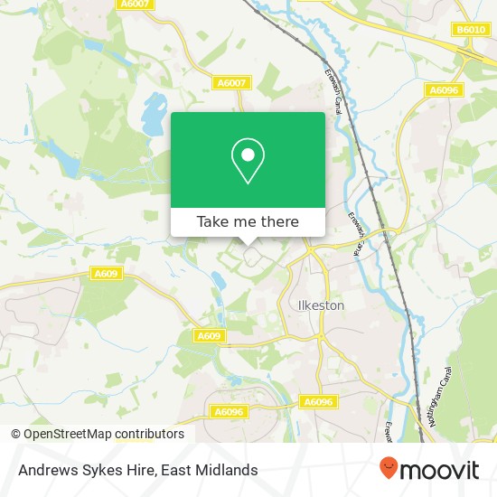 Andrews Sykes Hire map