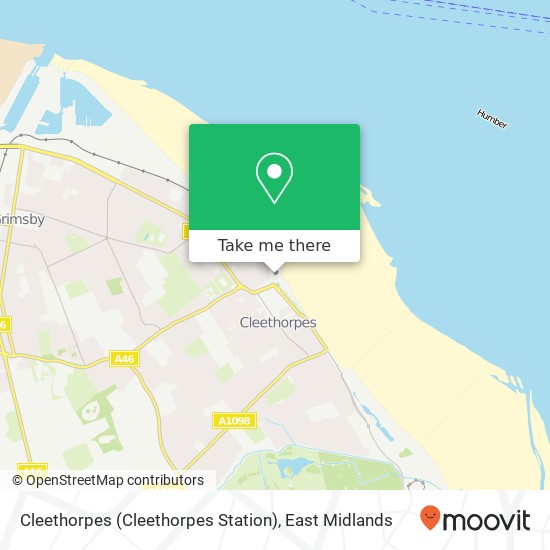 Cleethorpes (Cleethorpes Station) map