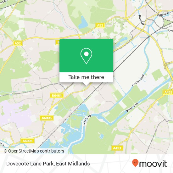 Dovecote Lane Park map