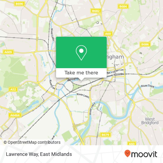 Lawrence Way map