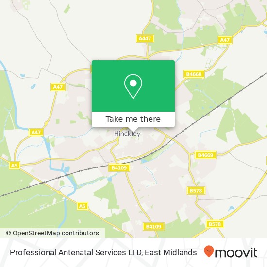 Professional Antenatal Services LTD map