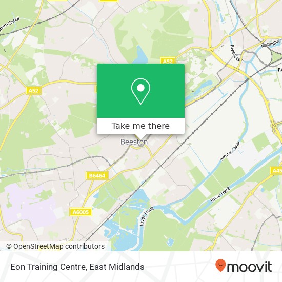 Eon Training Centre map