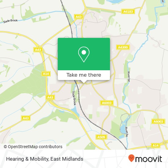 Hearing & Mobility map