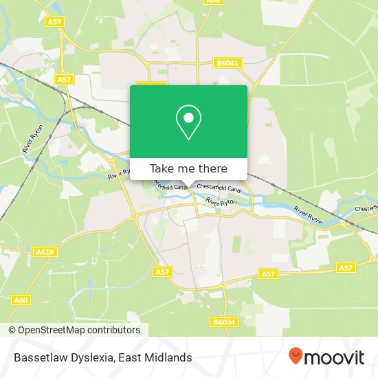 Bassetlaw Dyslexia map