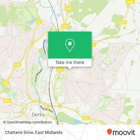 Chatteris Drive map
