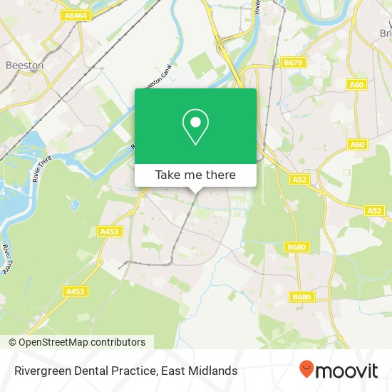 Rivergreen Dental Practice map