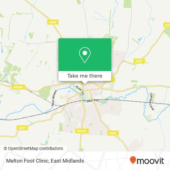 Melton Foot Clinic map