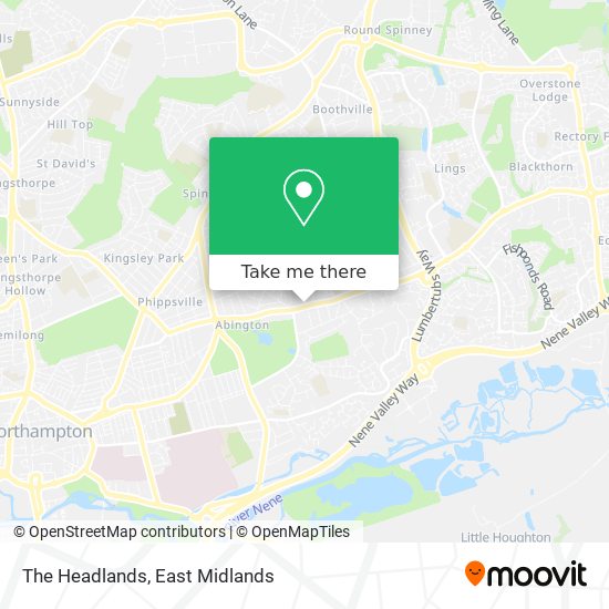 The Headlands map