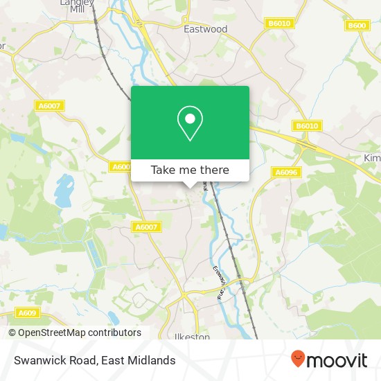 Swanwick Road map