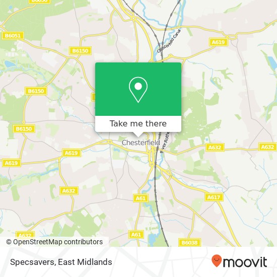 Specsavers map