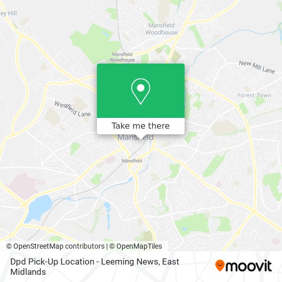 Dpd Pick-Up Location - Leeming News map