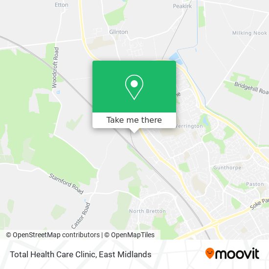 Total Health Care Clinic map