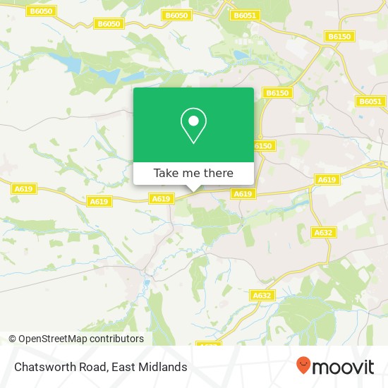Chatsworth Road map