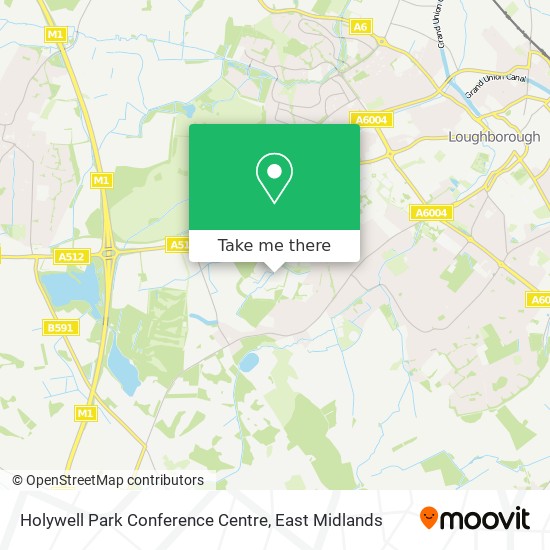 Holywell Park Conference Centre map
