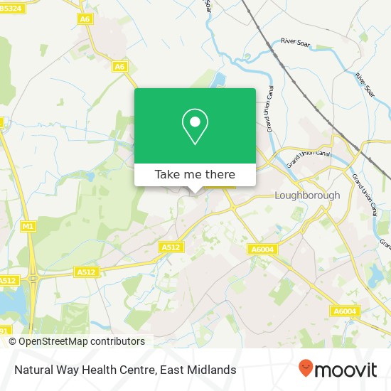 Natural Way Health Centre map