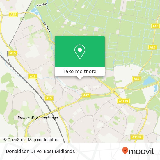 Donaldson Drive map