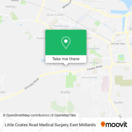 Little Coates Road Medical Surgery map