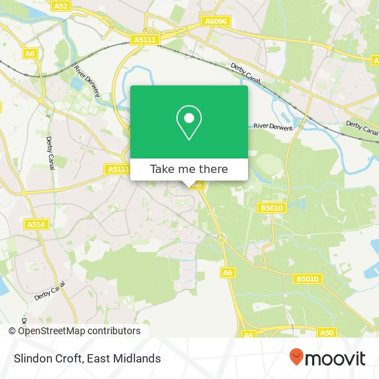 Slindon Croft map
