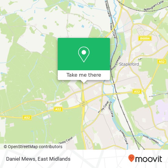 Daniel Mews map