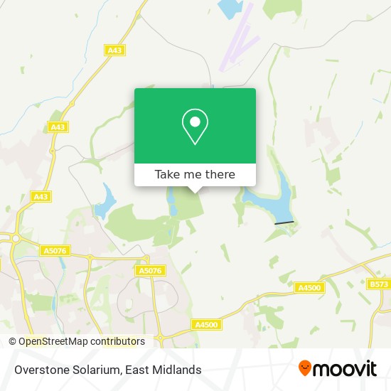 Overstone Solarium map