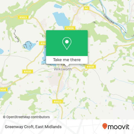 Greenway Croft map