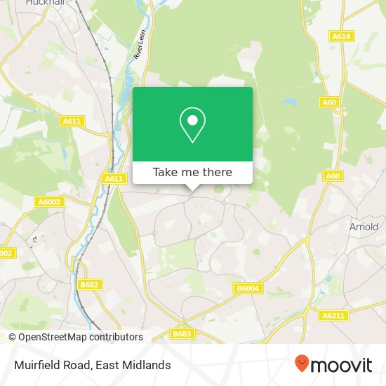 Muirfield Road map