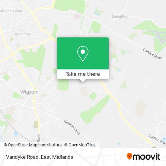 Vandyke Road map
