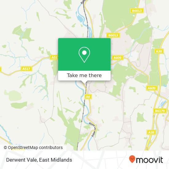 Derwent Vale map