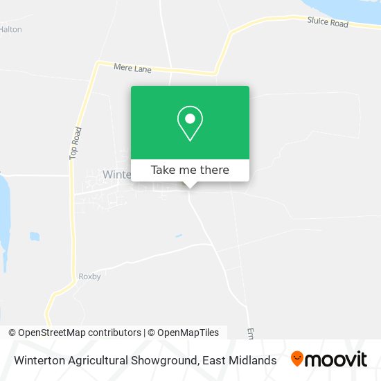 Winterton Agricultural Showground map