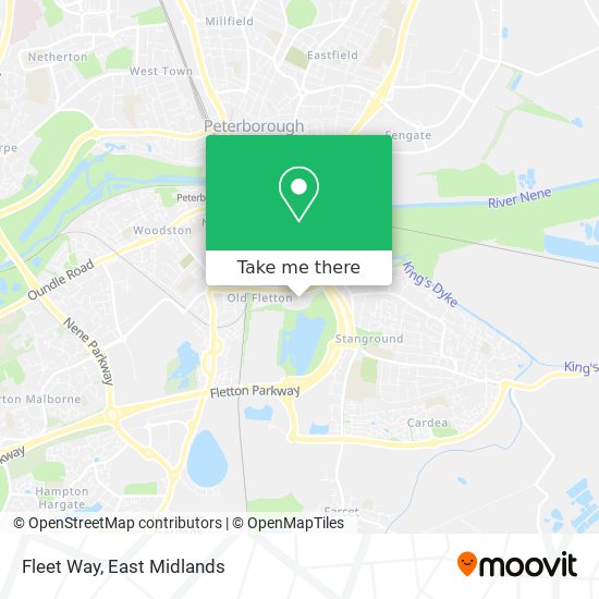 Fleet Way map