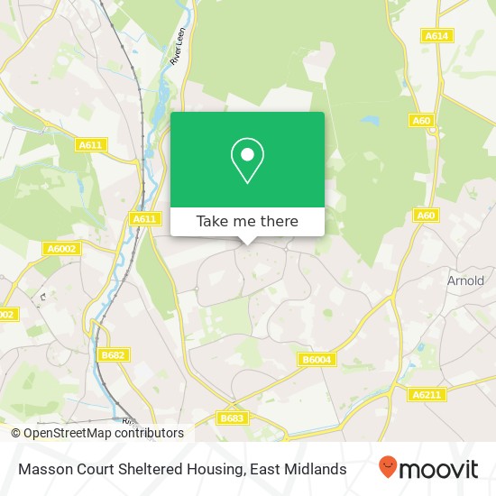 Masson Court Sheltered Housing map