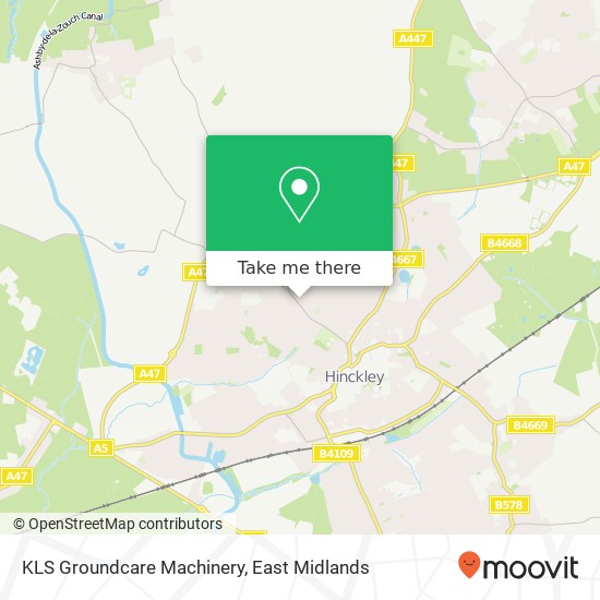 KLS Groundcare Machinery map