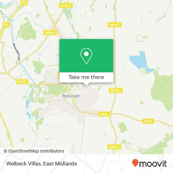 Welbeck Villas map